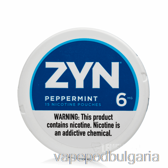 Vape Течности Zyn Nicotine Pouches - Peppermint 6mg